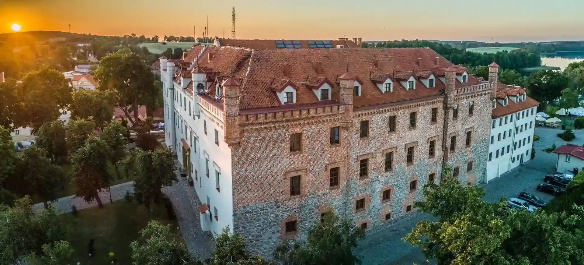 Vue de l'Hôtel Zamek Ryn